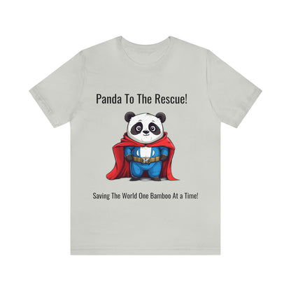 "SuperPanda" Unisex Jersey Short Sleeve Tee