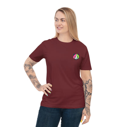 Burgundy PunnyPanda Logo T-Shirt