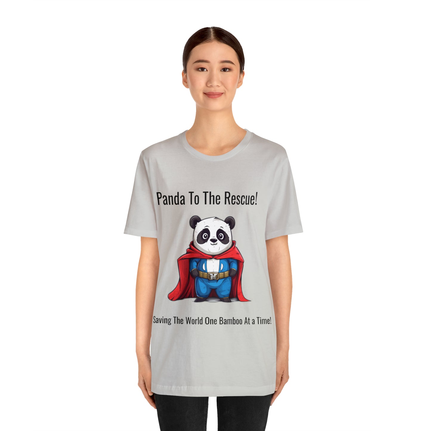 "SuperPanda" Unisex Jersey Short Sleeve Tee