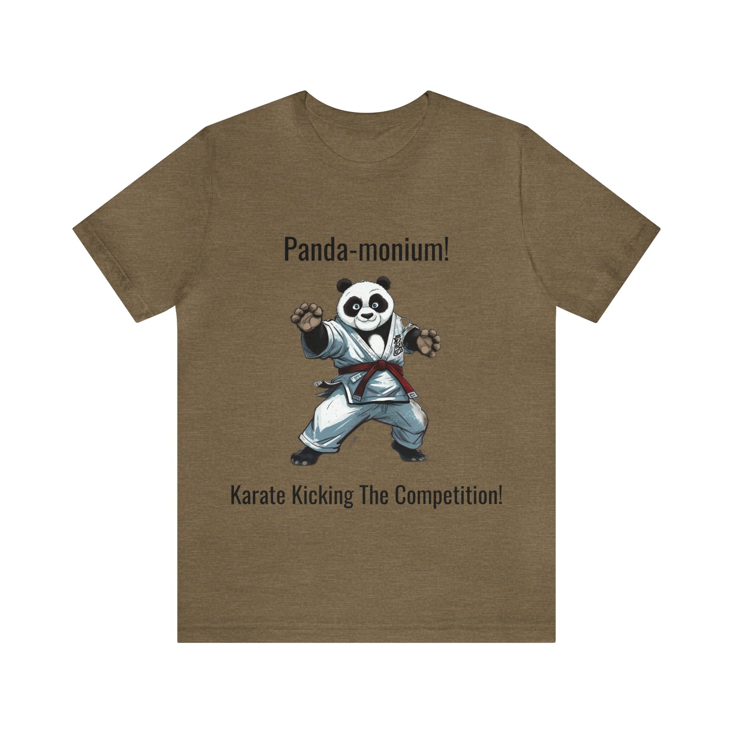 "Karate Kicks with Panda Flair" T-Shirt