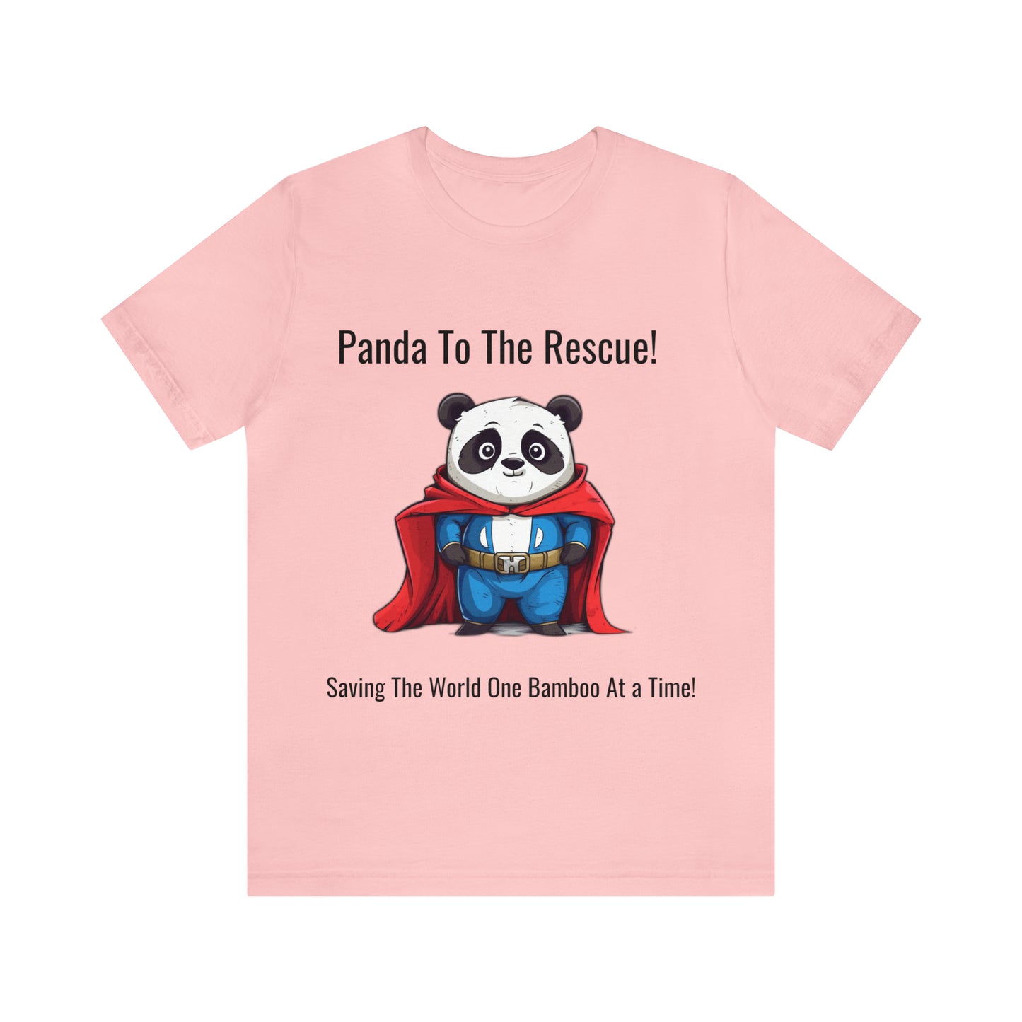 "SuperPanda" Unisex Jersey Short Sleeve Tee