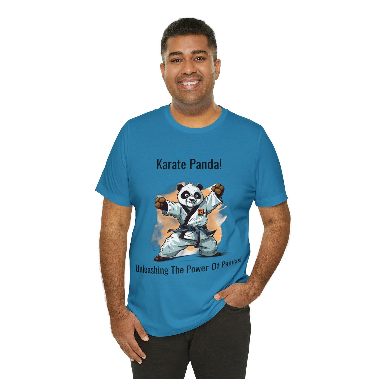 "Karate Kicks with Panda Power" T-Shirt