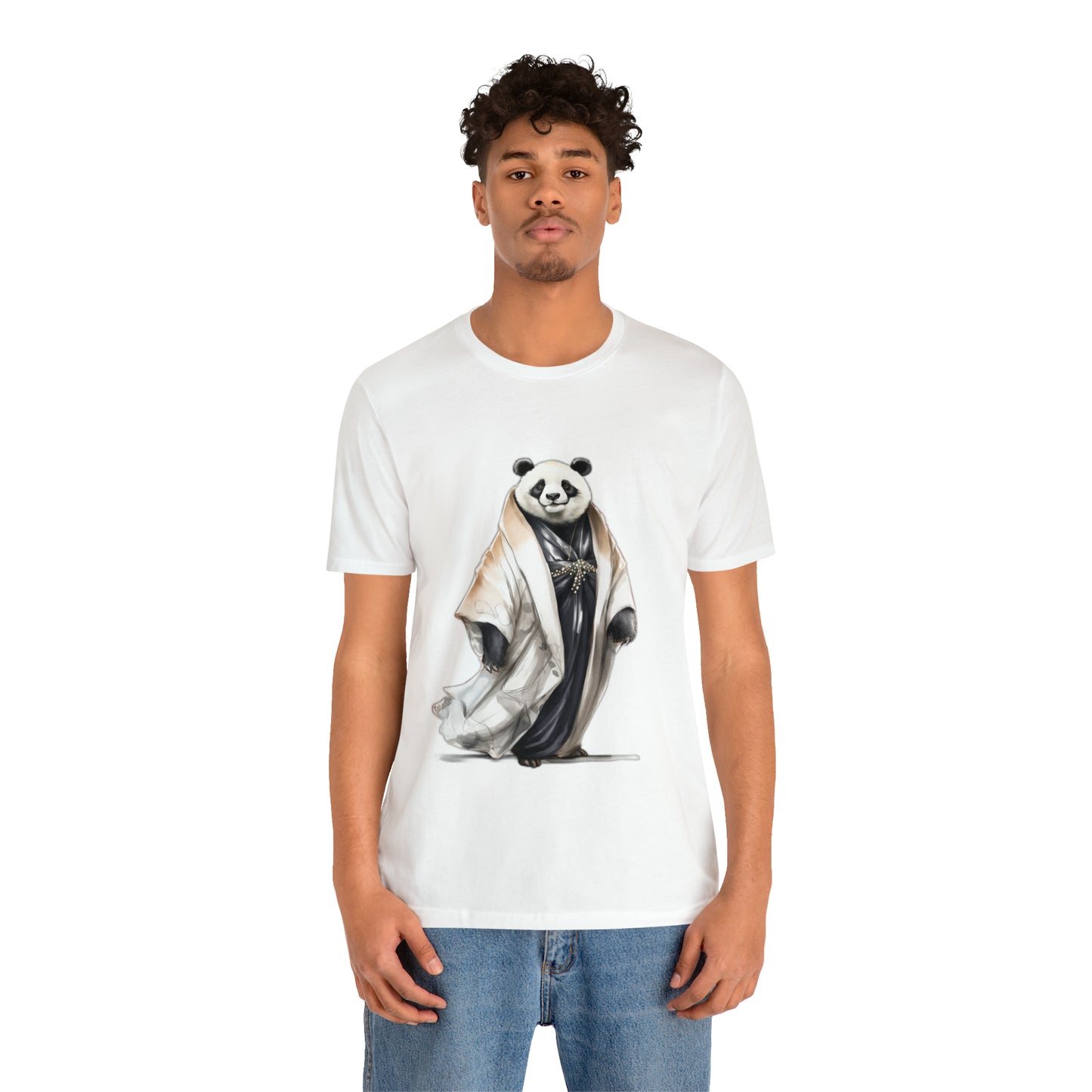 "Runway Panda" Unisex Jersey Short Sleeve Tee