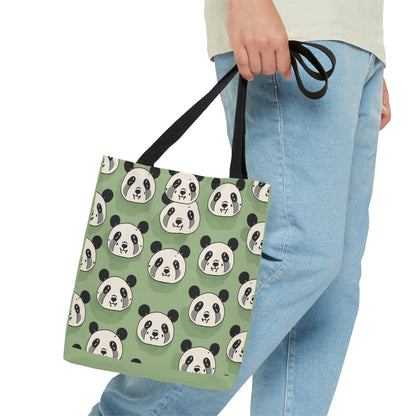 Stylish Panda Pattern Tote Bag