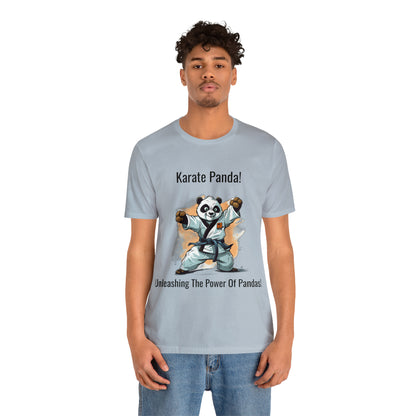 "Karate Kicks with Panda Power" T-Shirt