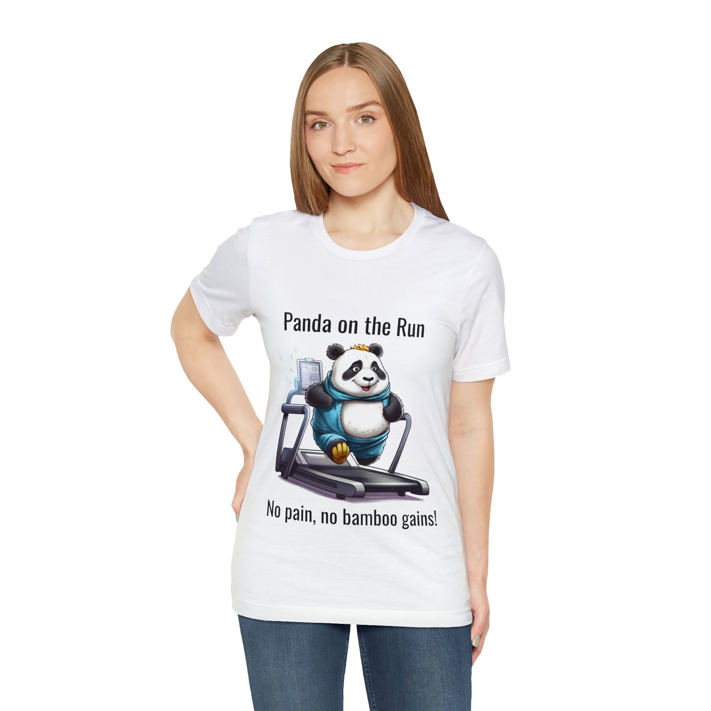 "Bamboo Fitness" Panda T-Shirt