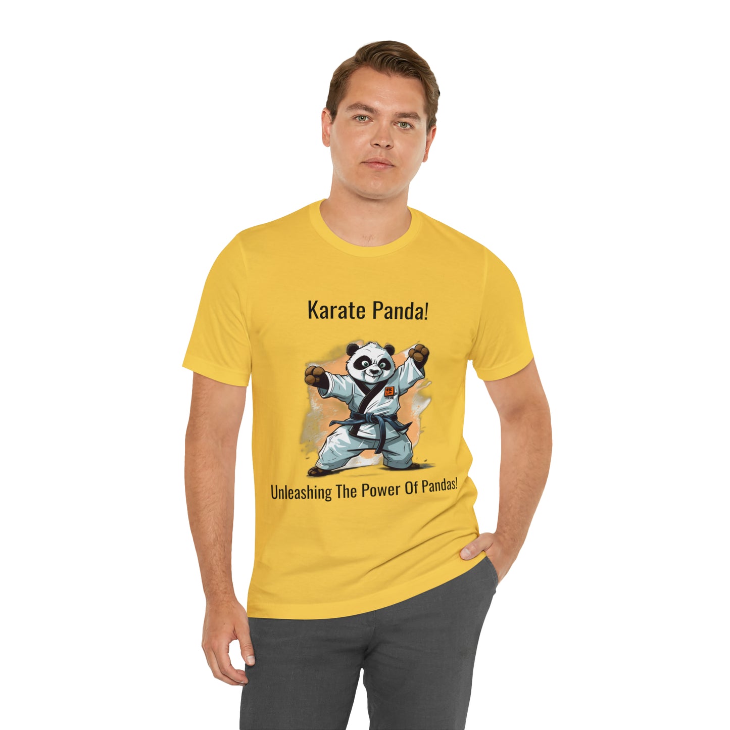 "Karate Kicks with Panda Power" T-Shirt