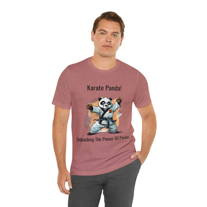 "Karate Kicks with Panda Power" T-Shirt