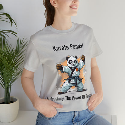 "Karate Kicks with Panda Power" T-Shirt