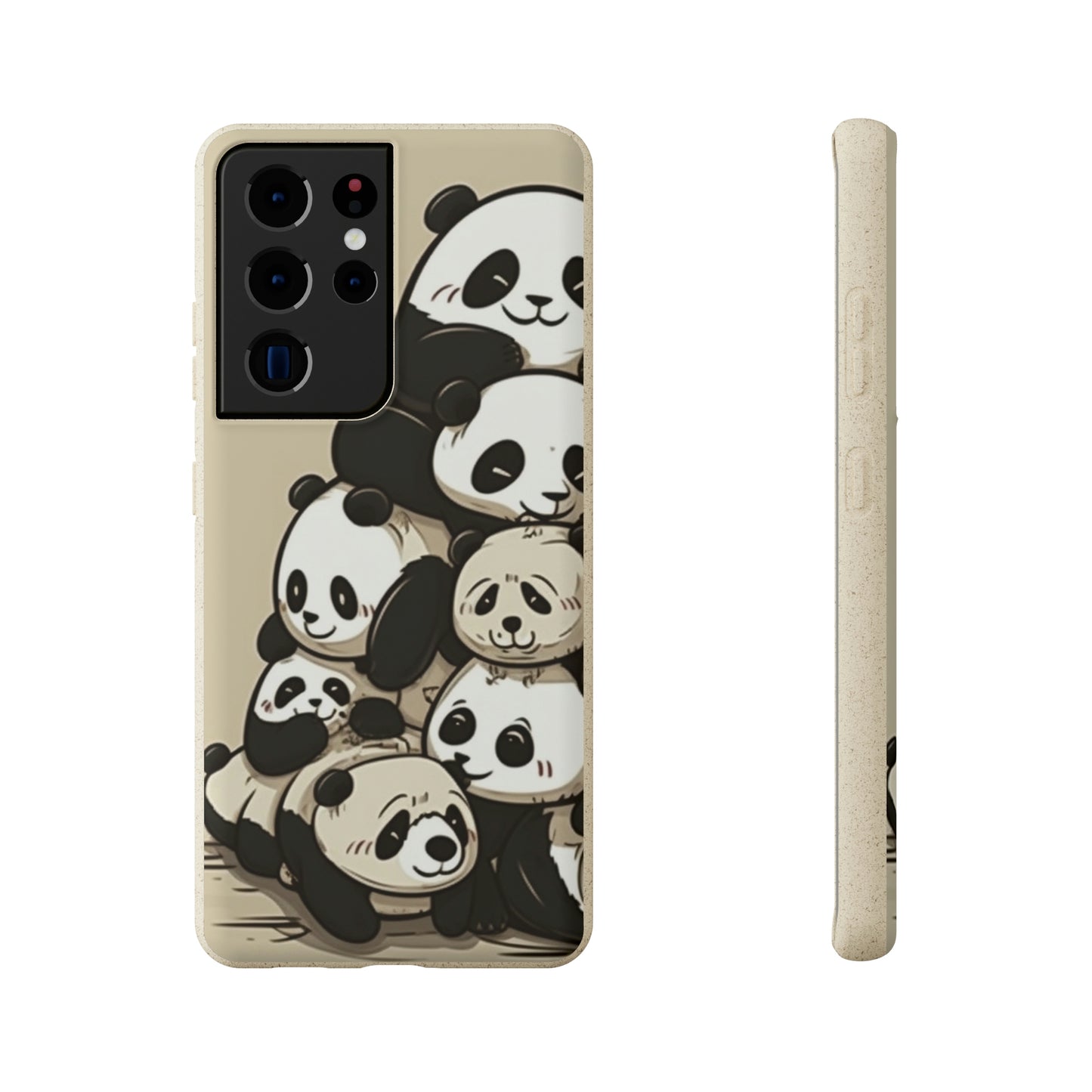 Pile of Pandas Biodegradable Phone Case