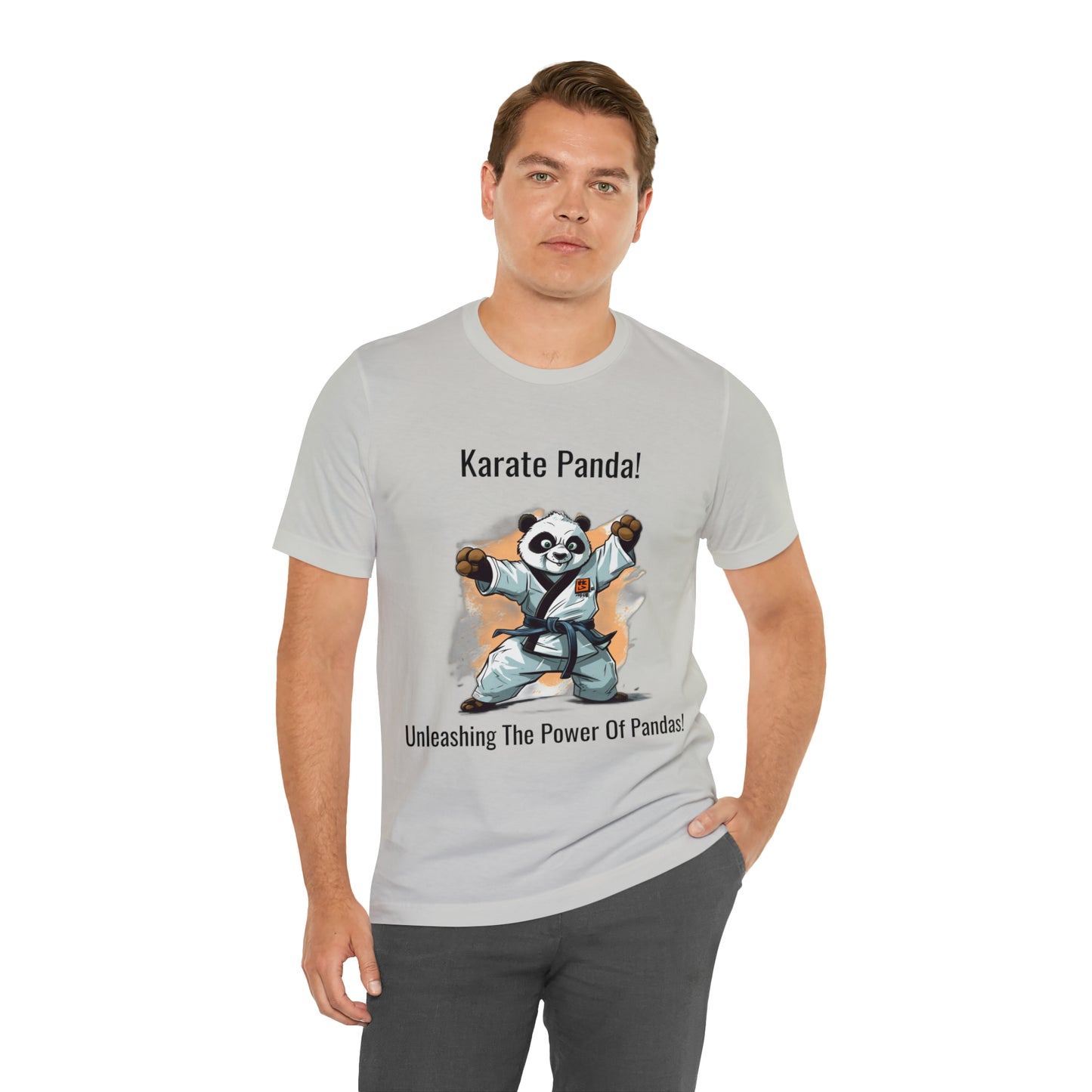 "Karate Kicks with Panda Power" T-Shirt