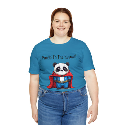 "SuperPanda" Unisex Jersey Short Sleeve Tee