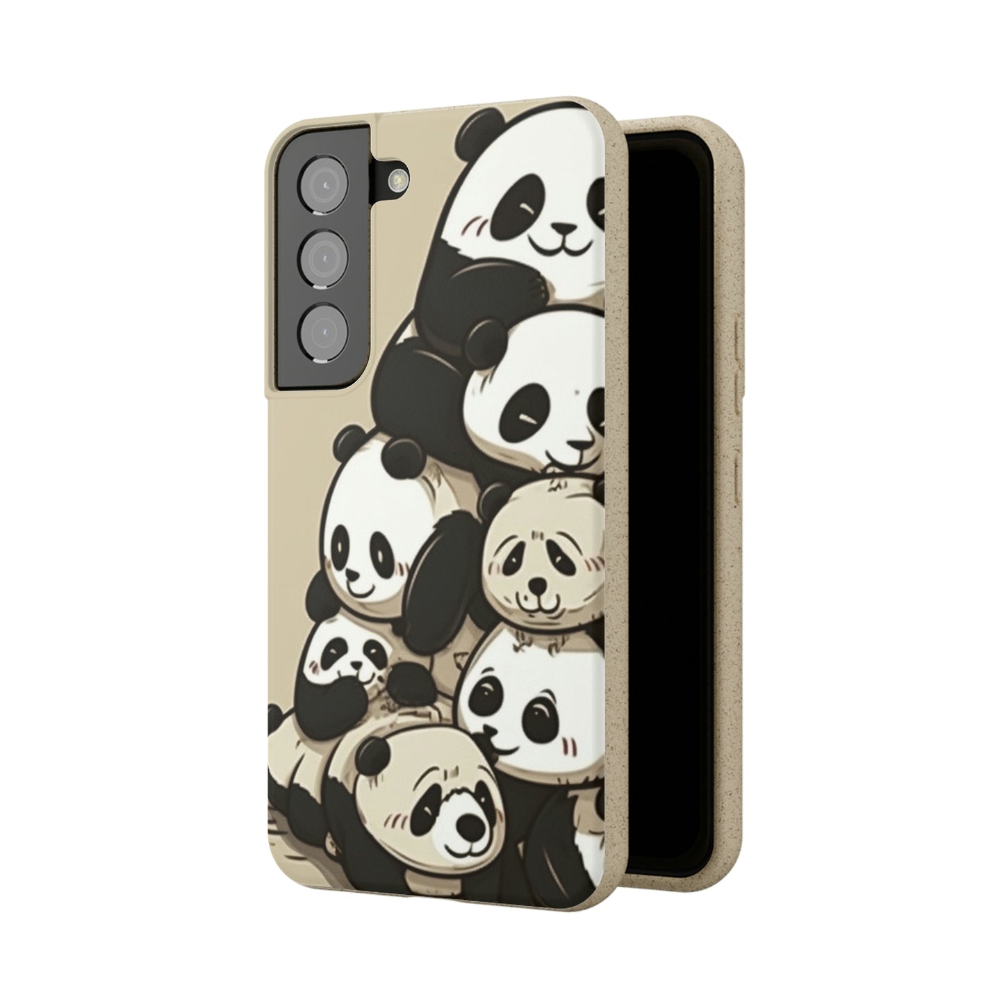 Pile of Pandas Biodegradable Phone Case