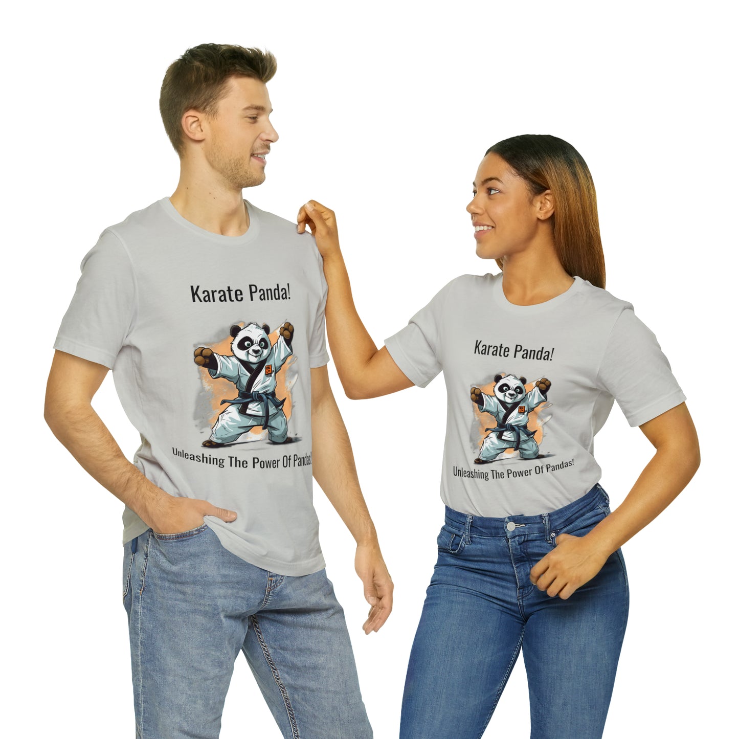 "Karate Kicks with Panda Power" T-Shirt