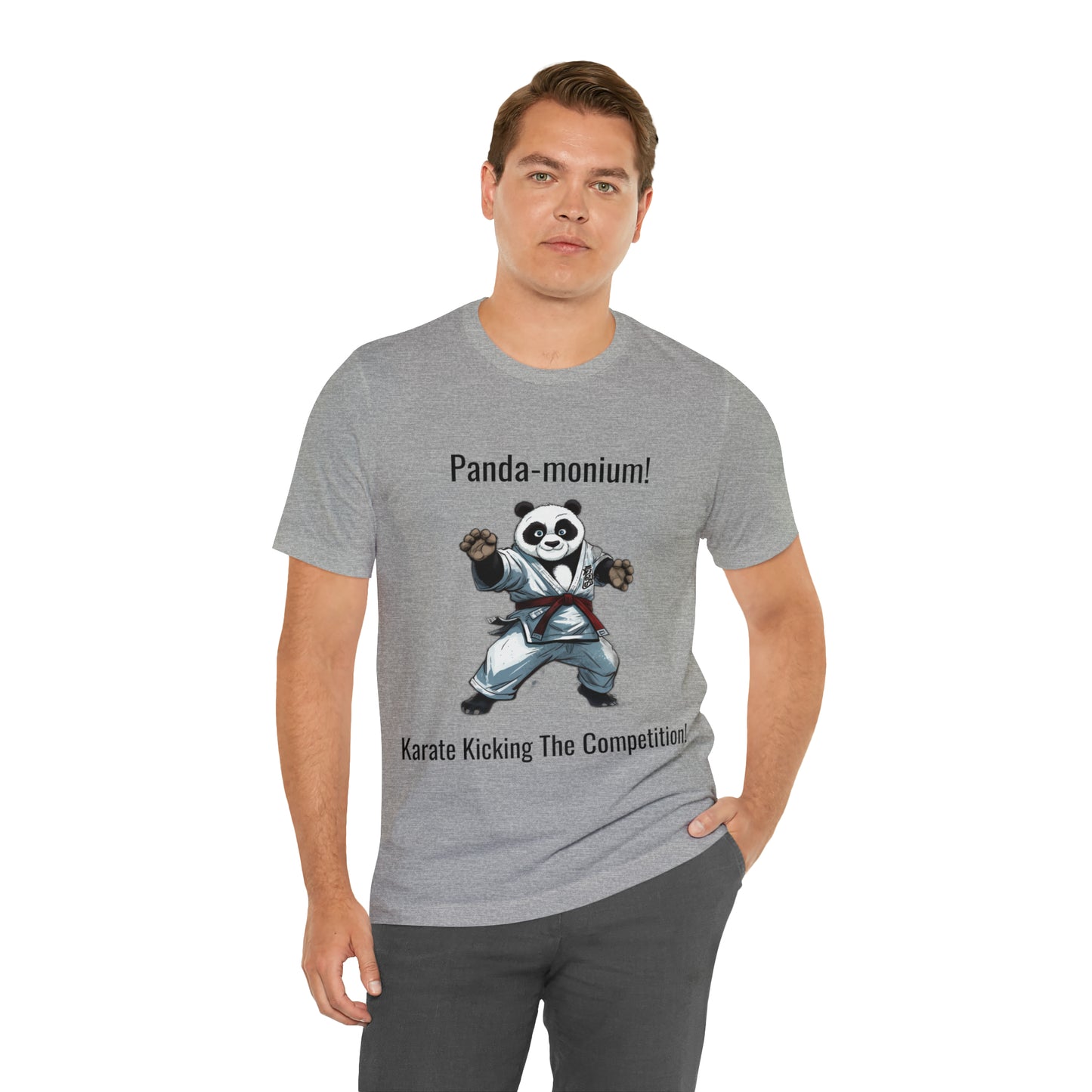 "Karate Kicks with Panda Flair" T-Shirt