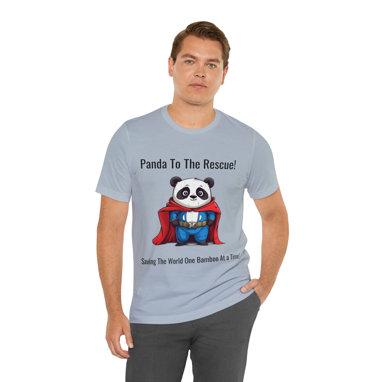 "SuperPanda" Unisex Jersey Short Sleeve Tee