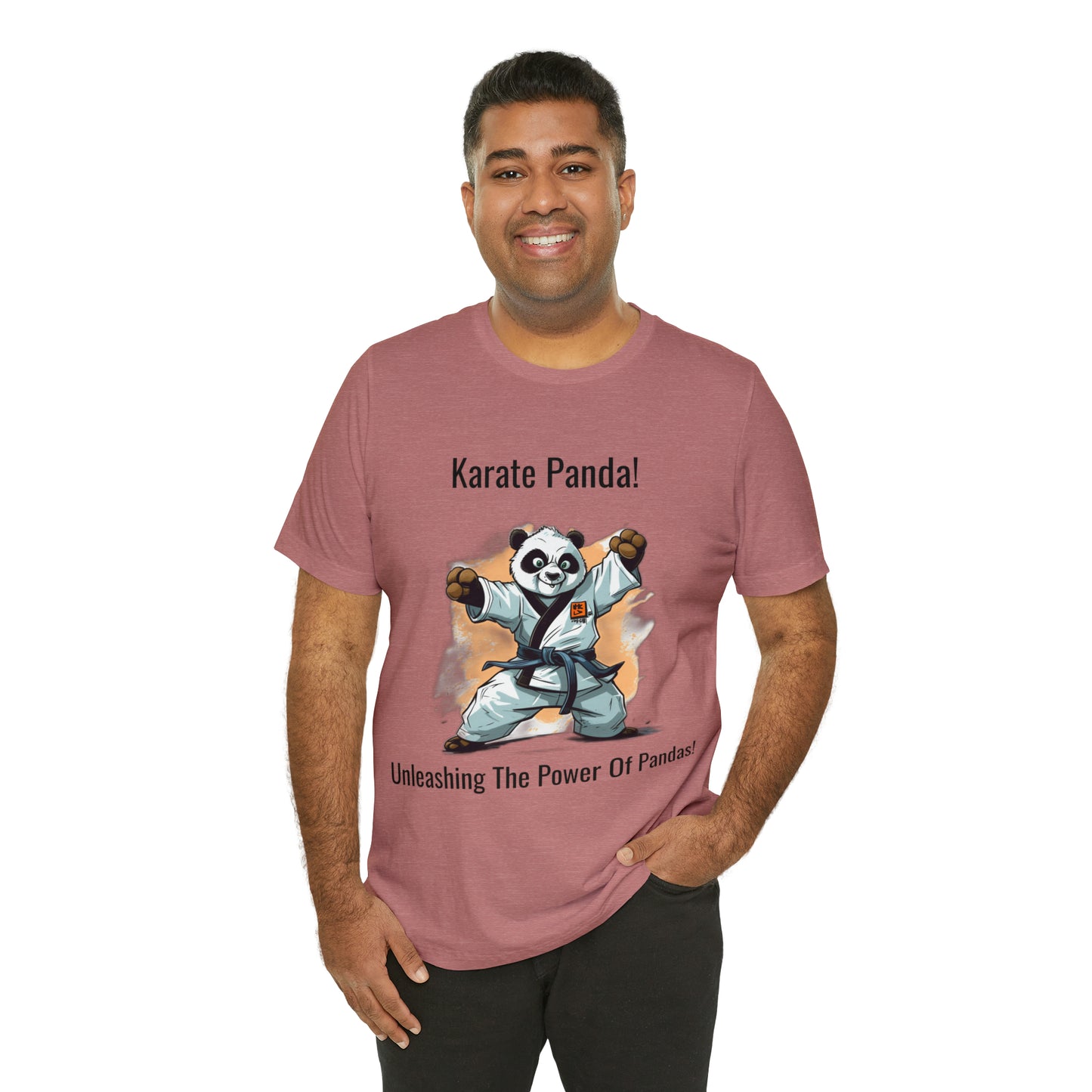 "Karate Kicks with Panda Power" T-Shirt