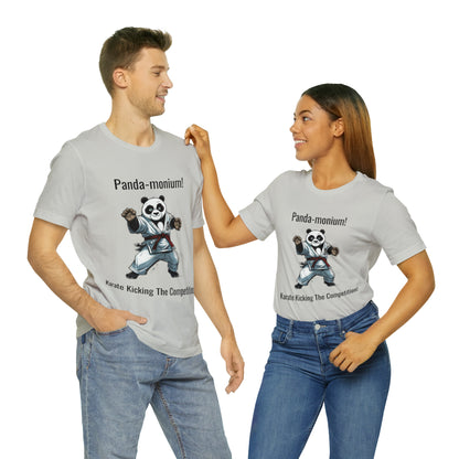 "Karate Kicks with Panda Flair" T-Shirt