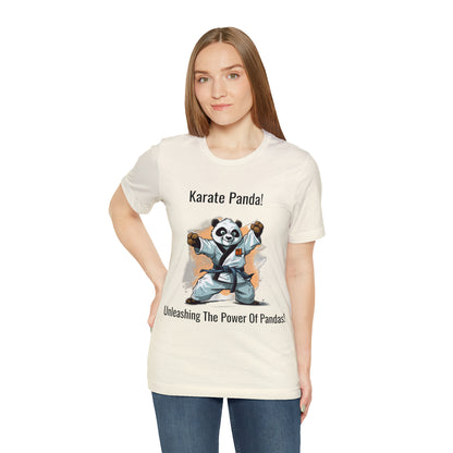 "Karate Kicks with Panda Power" T-Shirt