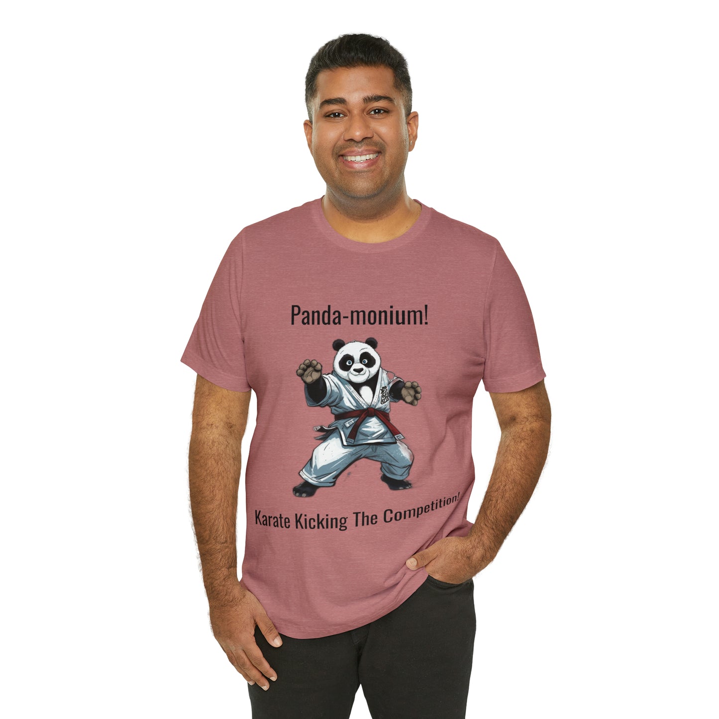 "Karate Kicks with Panda Flair" T-Shirt